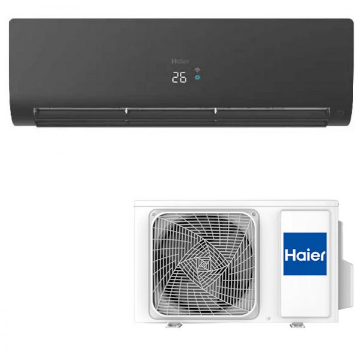Klimatyzator ścienny Haier FLEXIS Plus czarny mat 3.5 kW z montażem do 4mb