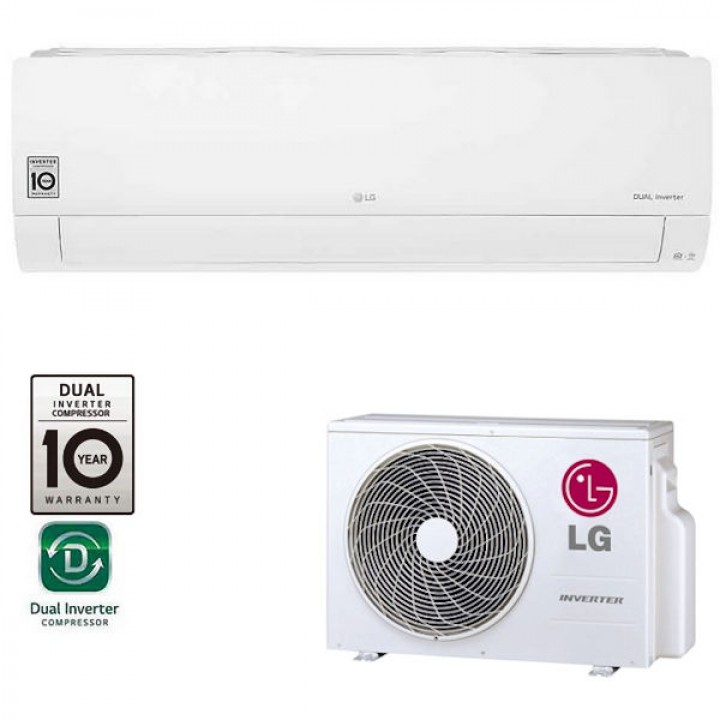 Klimatyzator ścienny LG STANDARD2 2.5 kW z montażem do 4mb